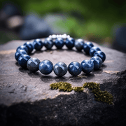 Hawk Eye Stone Bracelet 8mm: Mindfulness & Protection | Brahmatells - BrahmatellsStore
