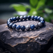 Hawk Eye Stone Bracelet 8mm: Mindfulness & Protection | Brahmatells - BrahmatellsStore