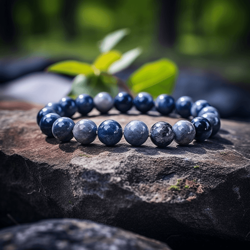 Hawk Eye Stone Bracelet 8mm: Mindfulness & Protection | Brahmatells - BrahmatellsStore