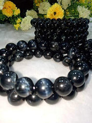 Hawk Eye Stone Bracelet 8mm: Mindfulness & Protection | Brahmatells - BrahmatellsStore