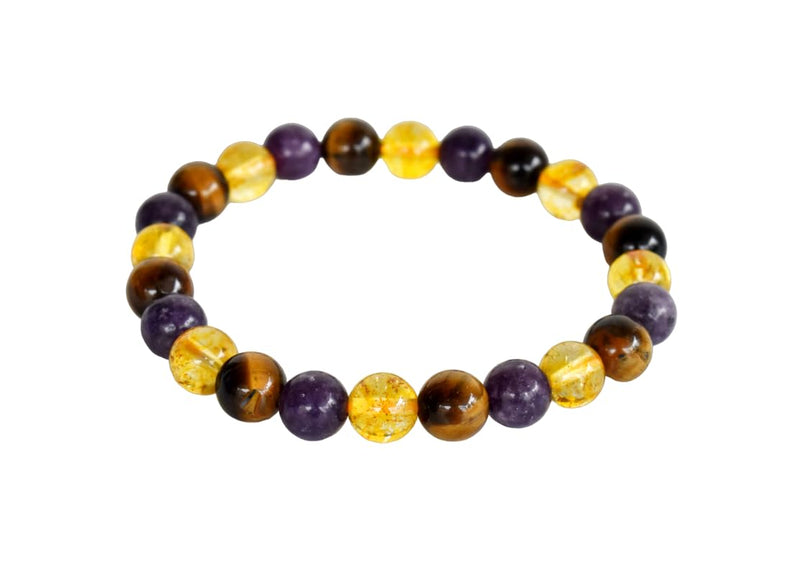Healing Crystal Bracelet - Natural Gemstones for Energy & Balance - BrahmatellsStore