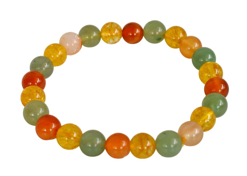 Healing Crystal Bracelet - Natural Gemstones for Energy & Balance - BrahmatellsStore