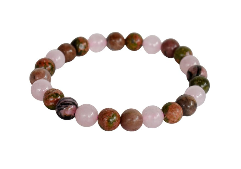 Healing Crystal Bracelet - Natural Gemstones for Energy & Balance - BrahmatellsStore