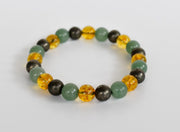 Healing Crystal Bracelet - Natural Gemstones for Energy & Balance - BrahmatellsStore