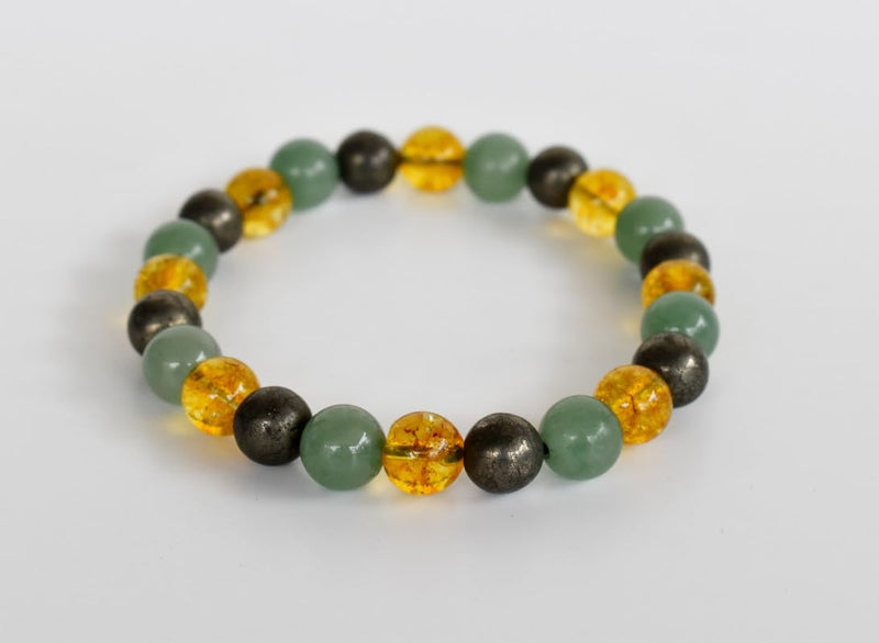 Healing Crystal Bracelet - Natural Gemstones for Energy & Balance - BrahmatellsStore