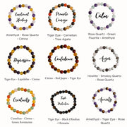 Healing Crystal Bracelet - Natural Gemstones for Energy & Balance - BrahmatellsStore