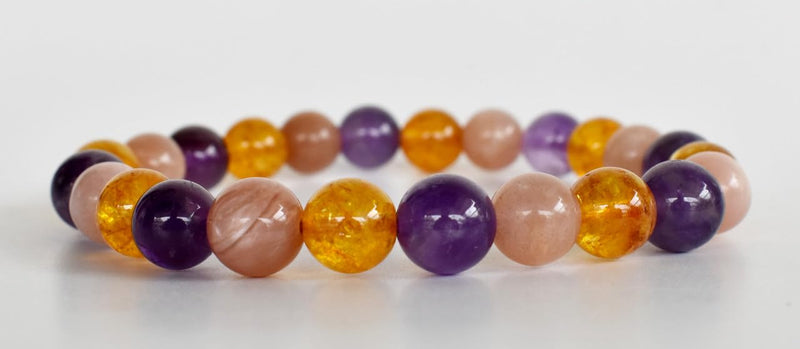 Healing Crystal Bracelet - Natural Gemstones for Energy & Balance - BrahmatellsStore