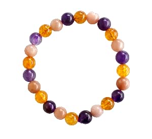 Healing Crystal Bracelet - Natural Gemstones for Energy & Balance - BrahmatellsStore
