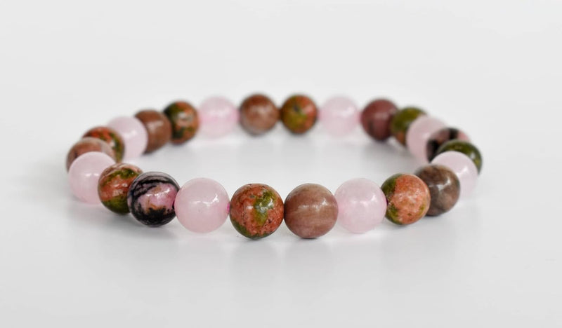 Healing Crystal Bracelet - Natural Gemstones for Energy & Balance - BrahmatellsStore