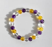 Healing Crystal Bracelet - Natural Gemstones for Energy & Balance - BrahmatellsStore