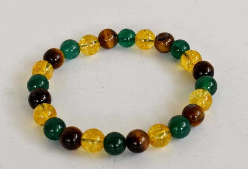 Healing Crystal Bracelet - Natural Gemstones for Energy & Balance - BrahmatellsStore