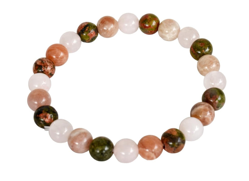 Healing Crystal Bracelet - Natural Gemstones for Energy & Balance - BrahmatellsStore