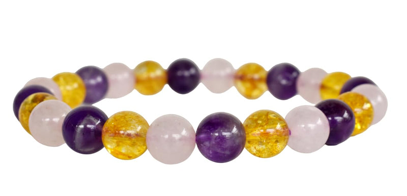 Healing Crystal Bracelet - Natural Gemstones for Energy & Balance - BrahmatellsStore