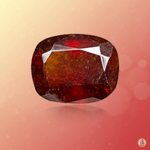 Hessonite Gomed cushion BTHG121GSM - BrahmatellsStore