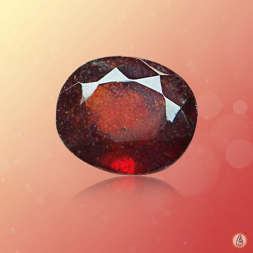 Hessonite Gomed cushion BTHG122GSM - BrahmatellsStore