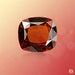 Hessonite Gomed dark-brown-cushion BTHG127GSM - BrahmatellsStore