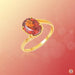 Hessonite Gomed Honey-Brown Ring - Embrace Saturn's Strength | Brahmatells - BrahmatellsStore