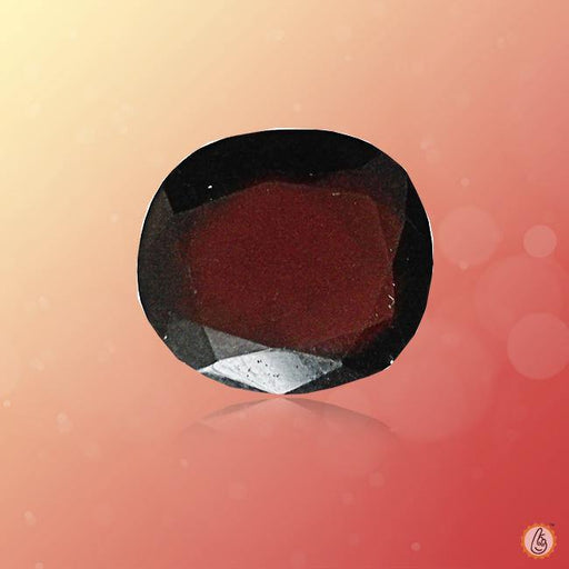 Hessonite Gomed natural-tan-brown BTHG117GSM - BrahmatellsStore