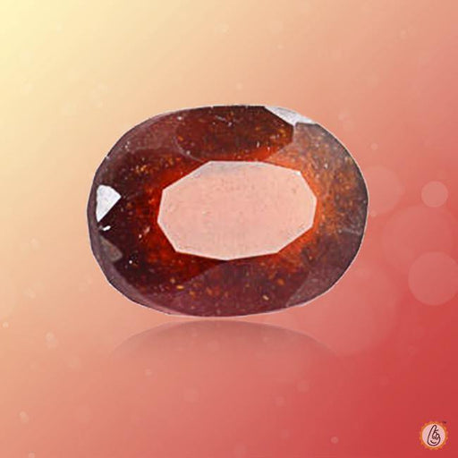 Hessonite Gomed red-brown BTHG112GSM - BrahmatellsStore