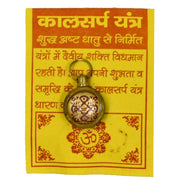 Kaal Sarp Astadhatu Brass Yantra Locket - Ultimate Astrological Amulet - BrahmatellsStore