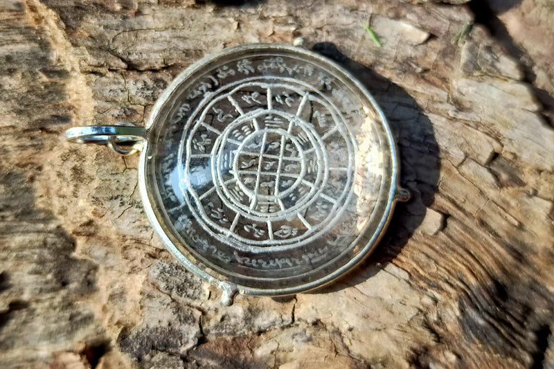 Kailash Dhan Raksha Yantra Pendant - BrahmatellsStore