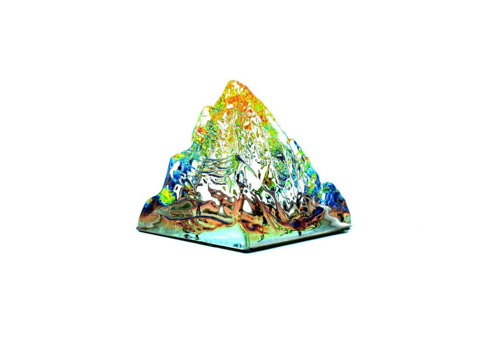 Kailash Pyramid for Positive Energy and Good Luck & Prosperity (White) - BrahmatellsStore