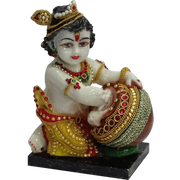 Krishna Polyresin Idol - BrahmatellsStore
