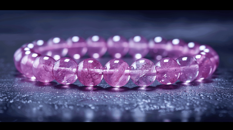 Kunzite Bracelet for Emotional Balance | Brahmatells - BrahmatellsStore