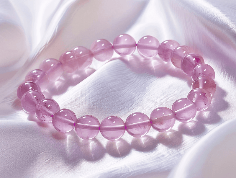 Kunzite Bracelet for Emotional Balance | Brahmatells - BrahmatellsStore