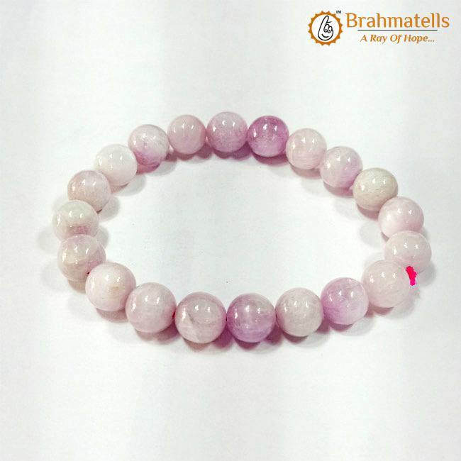 Kunzite Bracelet for Emotional Balance | Brahmatells - BrahmatellsStore