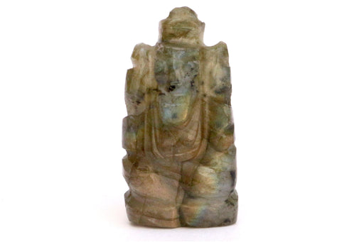 Labradorite Ganesha Idol for Spiritual Growth & Protection | Brahmatells - BrahmatellsStore