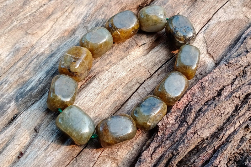Labradorite Tumble Bracelet: Embrace Your Unique Path | Brahmatells - BrahmatellsStore