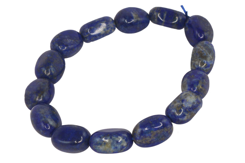 Lapis Lazuli Tumble Bracelet for Cosmic Protection | Brahmatells - BrahmatellsStore