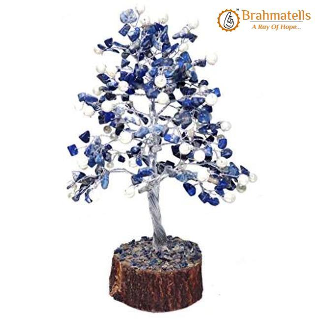 Lapis Lazuli Wishing Tree: Brahmatells' Timeless Astrological Accessory for All - BrahmatellsStore