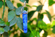 Lapiz Lazuli Double Side Pendant Ligt Blue - BrahmatellsStore