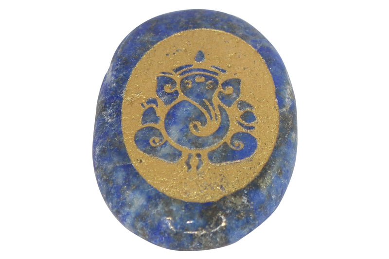 Lapiz lazuli Energized Crystal Ganpati - BrahmatellsStore