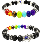 Lava Chakra Yantra Bracelet - Grounding and Balance | Brahmatells - BrahmatellsStore