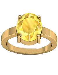 Lemon-Yellow Sapphire Ring - Jupiter's Harmony | Brahmatells - BrahmatellsStore