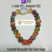 Leo Zodiac Crystal Bracelet - Royal Essence & Creativity | Brahmatells - BrahmatellsStore