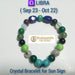 Libra Zodiac Crystal Bracelet - Diplomacy & Elegance | Brahmatells - BrahmatellsStore