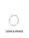 Love & Peace Gemstone Bracelet for Relationships | Brahmatells - BrahmatellsStore