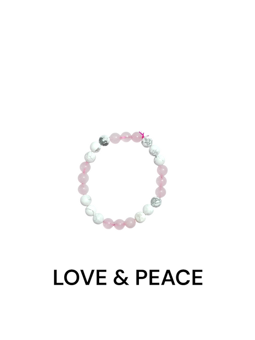 Love & Peace Gemstone Bracelet for Relationships | Brahmatells