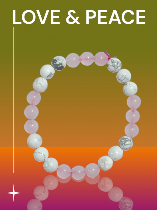 Love & Peace Gemstone Bracelet for Relationships | Brahmatells