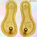 MA Laxmi Charan Paduka: Divine Prosperity Symbol | Brahmatells - BrahmatellsStore