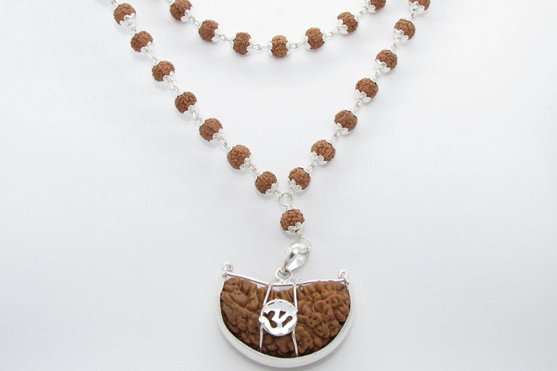 Mahadev Kavach: 5 Mukhi & 1 Mukhi Rudraksha Combination | Brahmatells - BrahmatellsStore