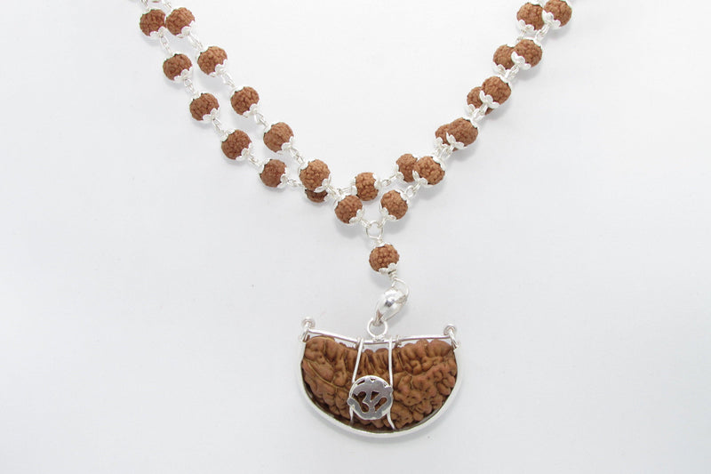 Mahadev Kavach: 5 Mukhi & 1 Mukhi Rudraksha Combination | Brahmatells - BrahmatellsStore