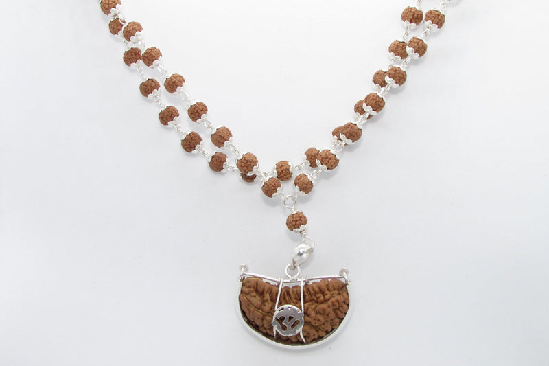 Mahadev Kavach: 5 Mukhi & 1 Mukhi Rudraksha Combination | Brahmatells - BrahmatellsStore