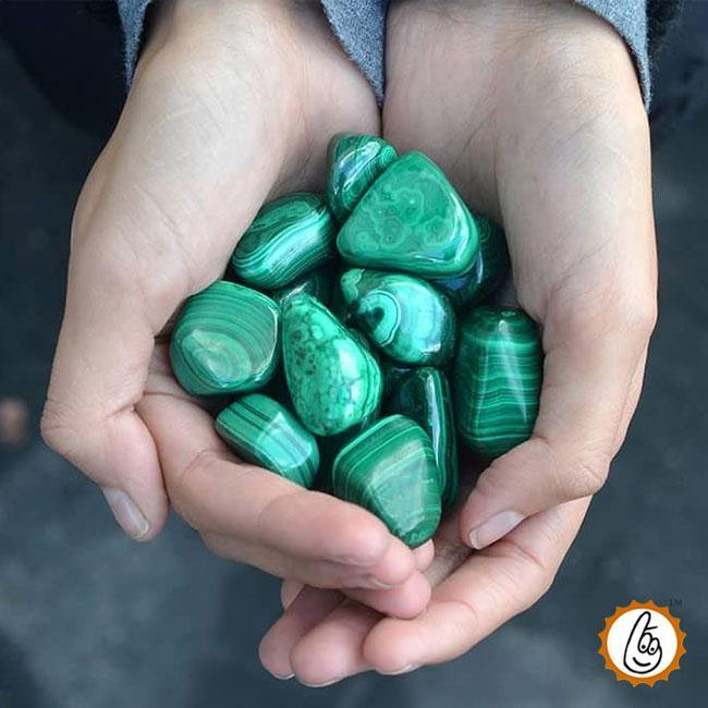 Malachite Tumbles Premium - BrahmatellsStore