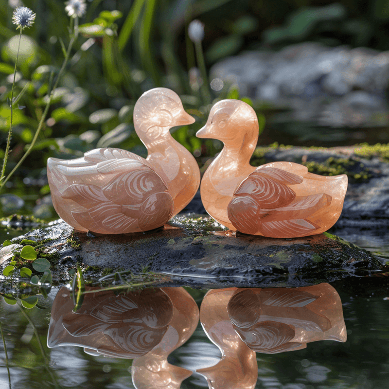 Mandarin Duck Set for Love & Harmony | Brahmatells - BrahmatellsStore