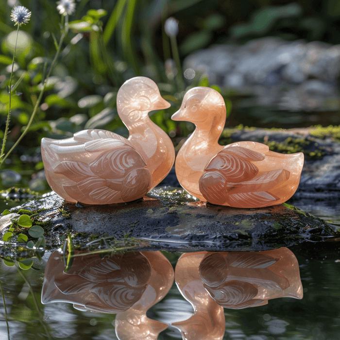 Mandarin Duck Set for Love & Harmony | Brahmatells - BrahmatellsStore